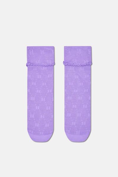 Happy Socks - Purple Short Socks