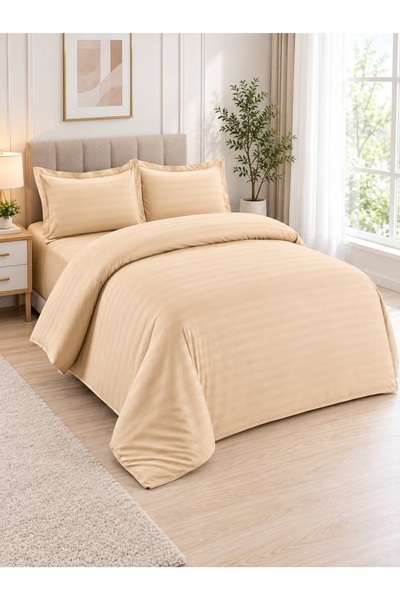 BLUES طقم سرير مفرد من 5 قطع مع لحاف وغطاء لحاف 170 × 230 سم، وشرشف مطاطي 120...