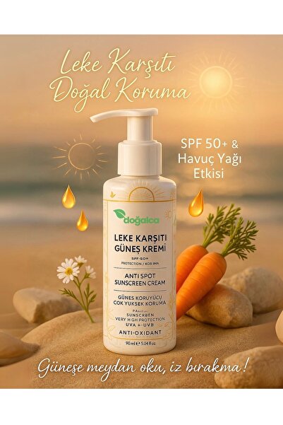 Güneş Kremi SPF 50+UVB UVA ANTİ OXYDANT