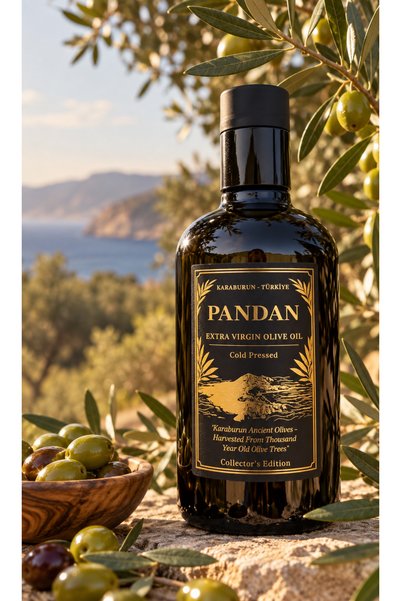 LWP Shop Pandan Olive Oil Karaburun Özel Seri 500 ml Siyah Etiket
