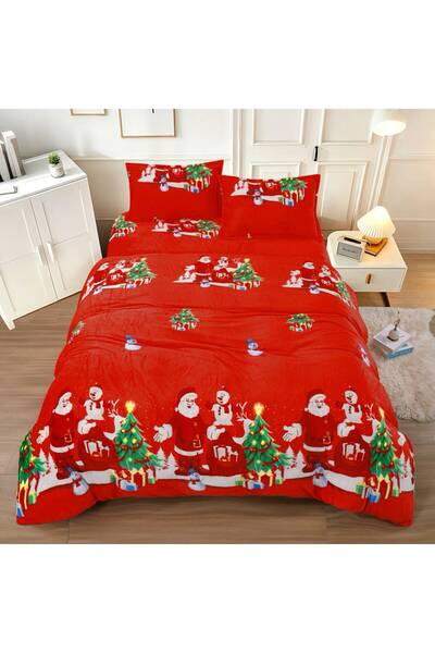 Truva Home Lenjerie de Pat Dublu Craciun, Magia Crăciunului | 6 Piese Finet |...