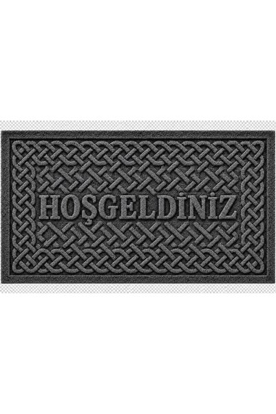 Paspas Galerisi Patterned Door Front Balcony Bathroom Kitchen Mat Digital Printing 40 X 60 cm
