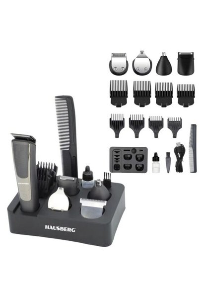 Hausberg Set de tuns cu acumulator Seria Vision Pro HB-96GR, reîncărcabil pri...