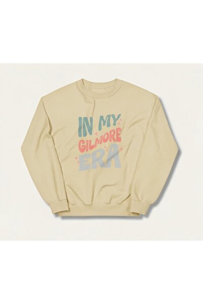 Vordevia Gilmore Girls in My Gilmore Era Printed Cotton 3 Yarn Threaded Crew ...