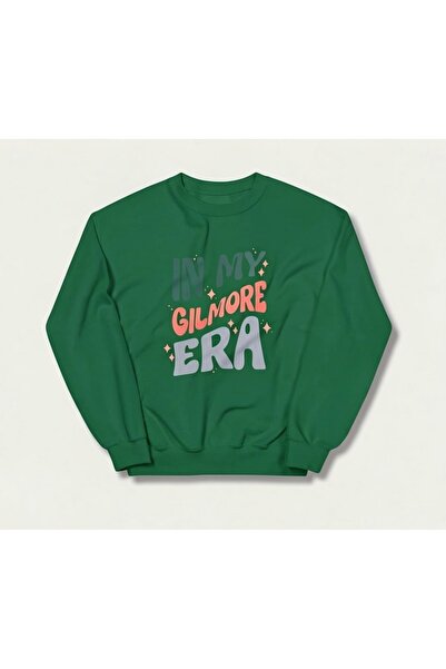 Vordevia Gilmore Girls in My Gilmore Era Printed Cotton 3 Yarn Threaded Crew ...