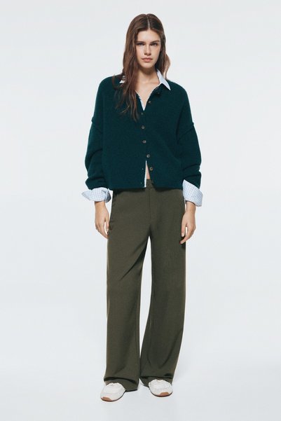 Pull & Bear Pensli kumaş pantolon