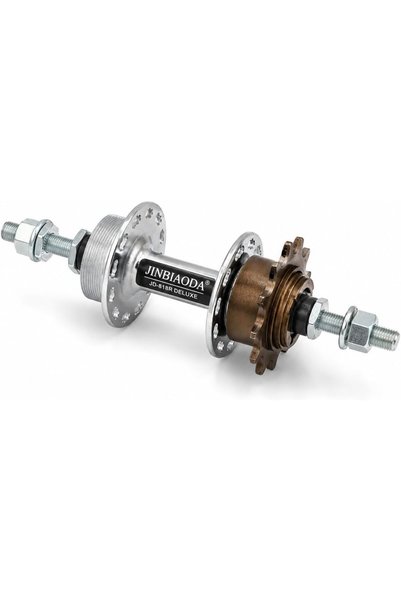 FUKUKAWA JINBIAODA Bicycle Rear Hub with Freewheel, 36H Single Speed Rear Whe...