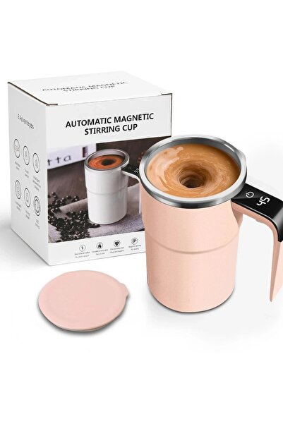 emc onshop Cană inteligentă cu amestecare magnetică automată și afișaj digita...