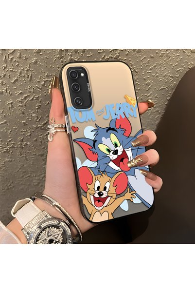 CHICASELUX حافظة سامسونج جالاكسي S20 FE 4G/5G المتوافقة مع تصميم القط والفأرة...