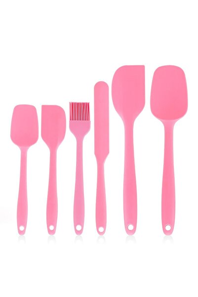 ERSAT HOME 6-Piece Silicone Spatula Set for Cooking, High Heat Resistant, Bpa...