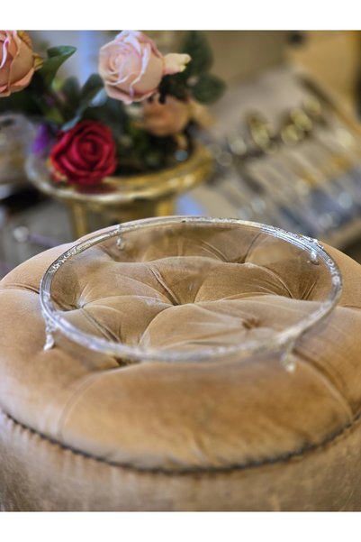 alya home aksesuar Pasta Standı Gümüş