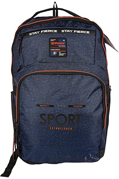 Rainbow Max Backpack with main pocket and front pocket, from