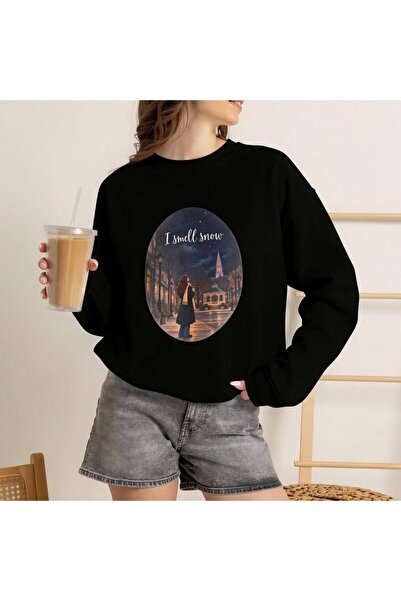 Vordevia Φούτερ Gilmore Girls Stars Hollow Lukes με στάμπα, από βαμβάκι, με 3...