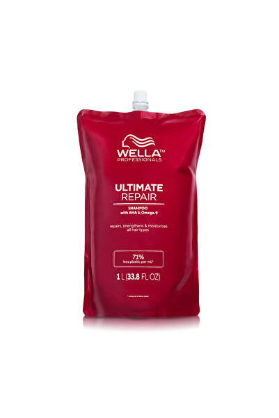 Wella Възстановяващ шампоан Ultimate Repair, пълнител 1000 мл