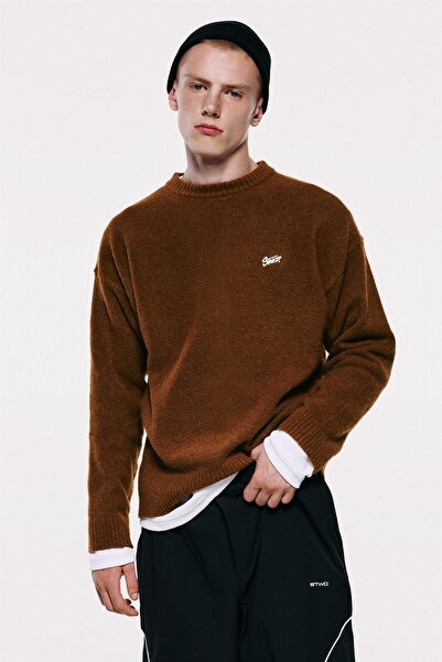 Pull & Bear Nakışlı STWD kazak
