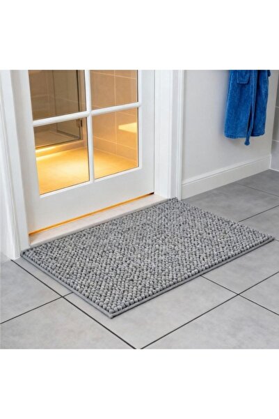 Kmt Style Covor absorbant antiderapant din chenilă cationic, dimensiuni 80×50...