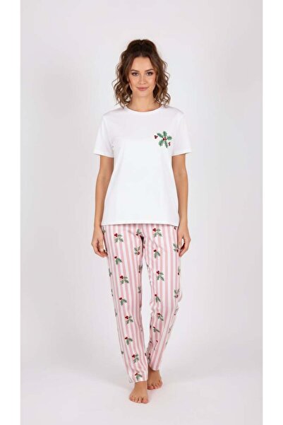 unbranded طقم بيجامة للسيدات - ناعم ومريح للاستخدام اليومي - 2XL