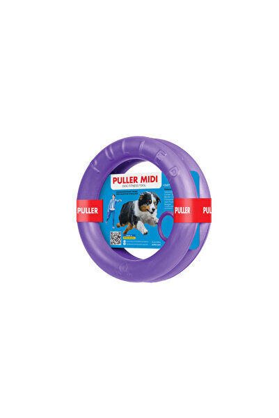 Generic Brand Set inel de dresaj pentru câini Puller Midi cu etichetă ID cu e...