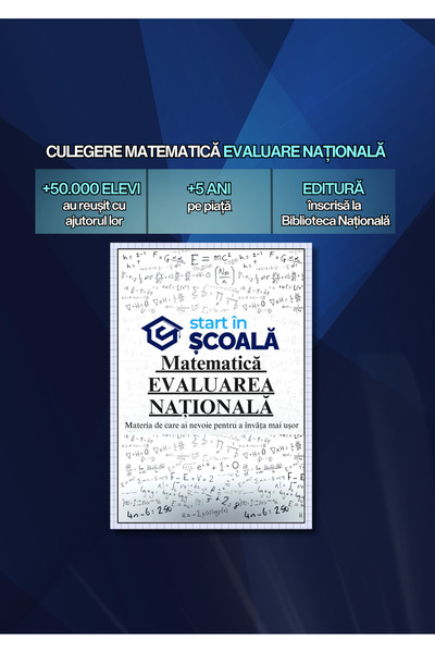 Start în Școală Manual Matematică Evaluare Națională 2027