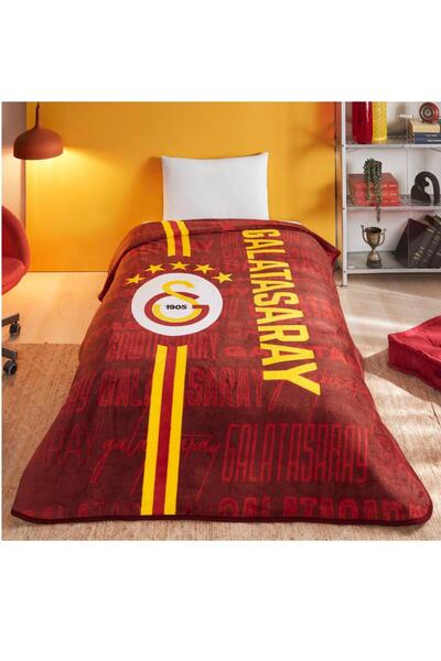 Taç New Season Licensed Galatasaray 5 Star Single Person Blanket