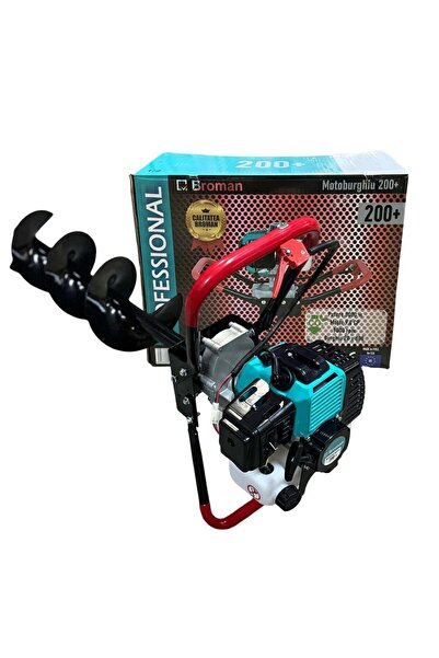 broman Motoburghiu pentru pământ 200+, 52 cc, 2,5 CP, Easy Start, burghiu 200...