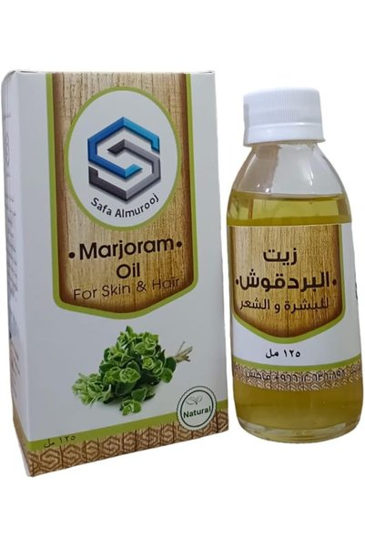 SAFA ALMUROOJ زيت المردقوش للبشرة والشعر - 125 مل من التغذية الطبيعية وتعزيز ...