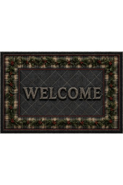Paspas Galerisi Door Mat Washable Non-Slip Base Balcony Front Door Entrance H...