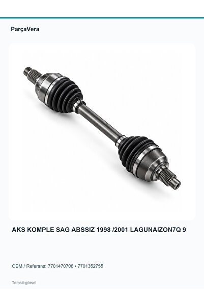 AKS KOMPLE SAG ABSSIZ 1998 /2001 LAGUNAIZON7Q 9