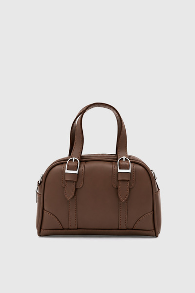 Shule Bags Peggy oval crossbody bag - hazelnut