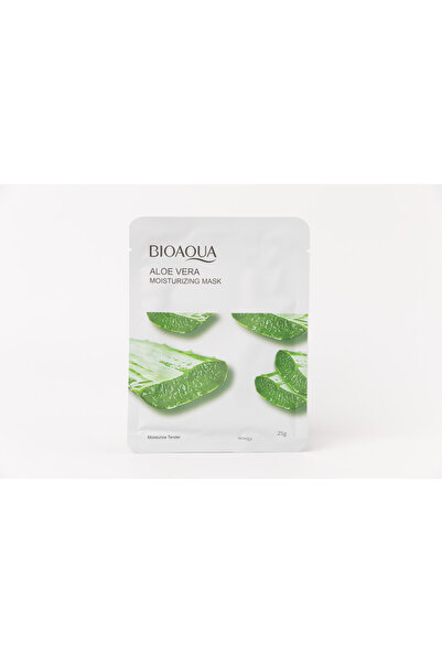 Bioaqua Mască facială tip șervețel BIOAQUA, aloe vera, 25 g, 1 bucată
