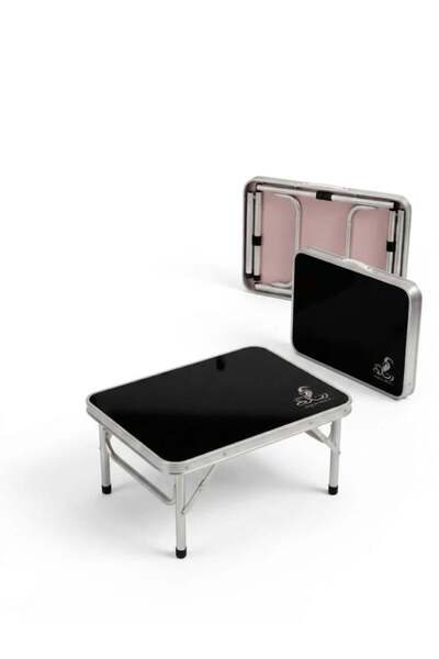 Trip and more Easy-to-carry camping table-black