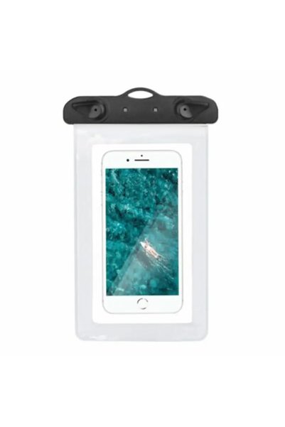 OEM Αδιάβροχη Καθολική Θήκη 80 x 145 χιλ. για Κινητό Λευκή