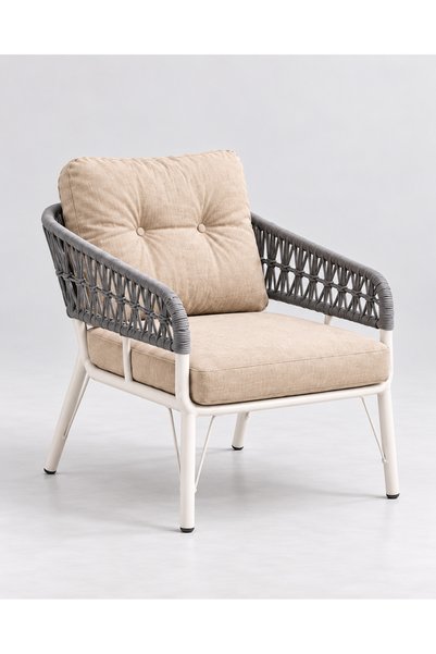 Tu Tienda SAFRANBOLU GALVANİZ 2+1+1+SEHPA BAHÇE BALKON TAKIMI