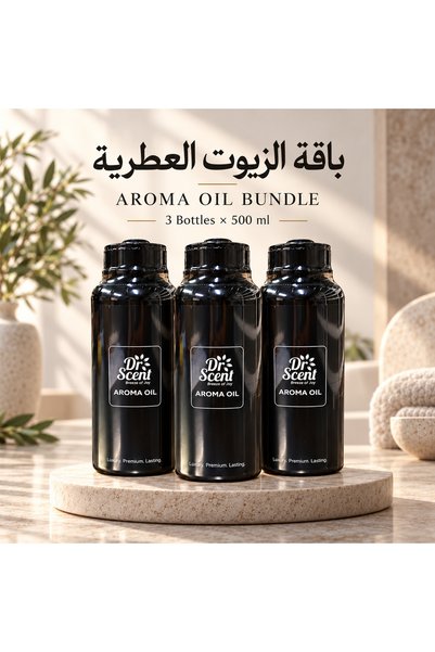 Dr Scent Big Hotel Fragrance Package 3 Premium Grade Fragrance Oils X 500ml