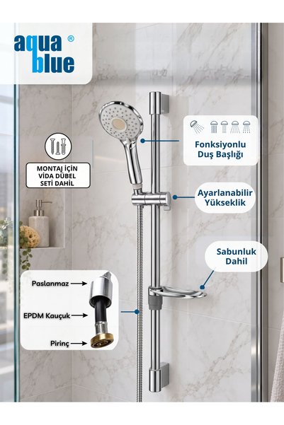 Aquablue SÜRGÜLÜ DUŞ SETİ