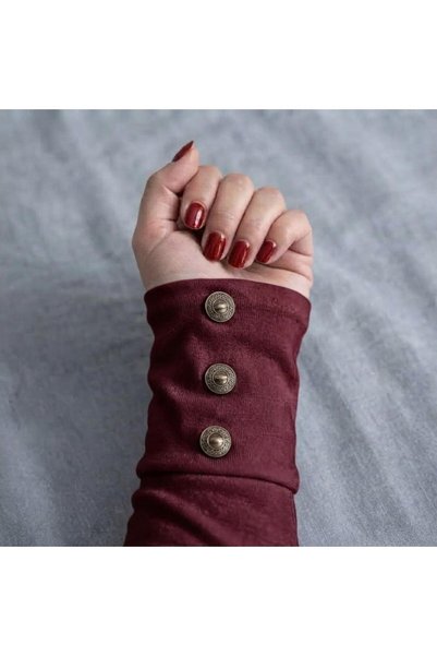 İSTDONATELLA Buttoned Practical Tesettür Sleeves