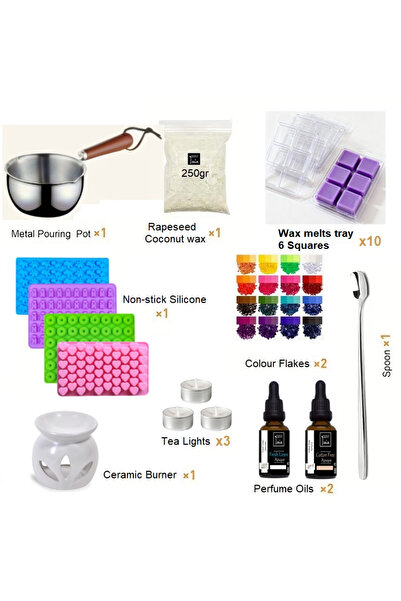 Gaia Set Κατασκευής Κεριών Wax Melts DIY Kit