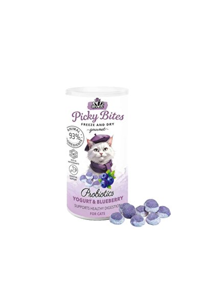 N-A Picky Bites recompense liofilizate pentru pisici, cu Probiotice, Iaurt si...