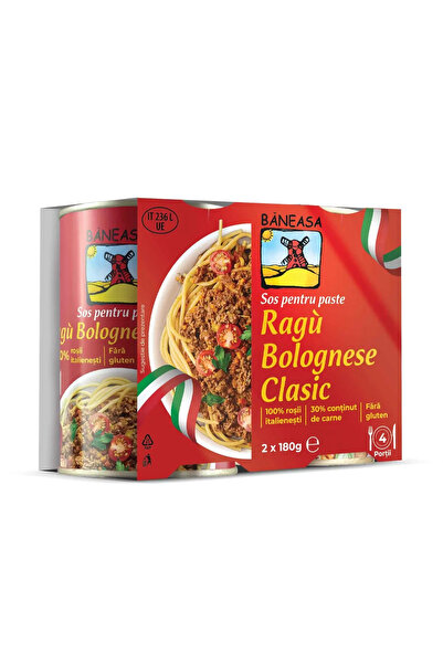 Baneasa Sos Ragu Bolognese Clasic 2X180G