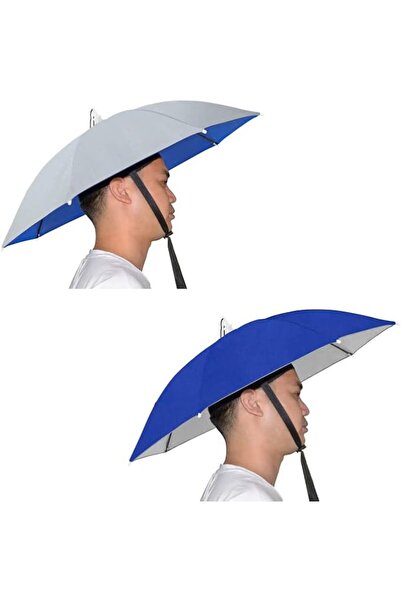Newcollection73 NEW-Vi Umbrella Hat, 25 inch Hands Free Umbrella Cap for Adul...