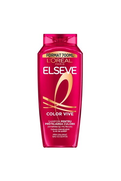 ELSEVE Sampon pentru protejarea culorii L'Oreal Paris Color Vive, 700 ml