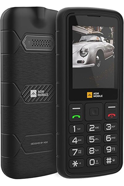 agm هاتف M9 المحمول الأساسي المتين، زر كبير، خطوط كبيرة، بطارية 1200 مللي أمبير