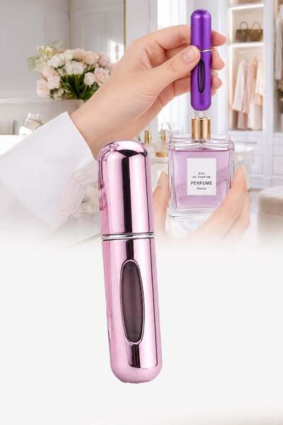 omilife Mini Parfüm Şişesi 5 ml Doldurulabilir Seyahat Cep Parfüm Şişesi Taşı...