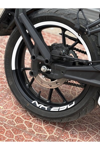 Banxtre CFMOTO NK250 için Yarım Jant+ NK250 Yazıları Jant Şeridi Sticker Seti...