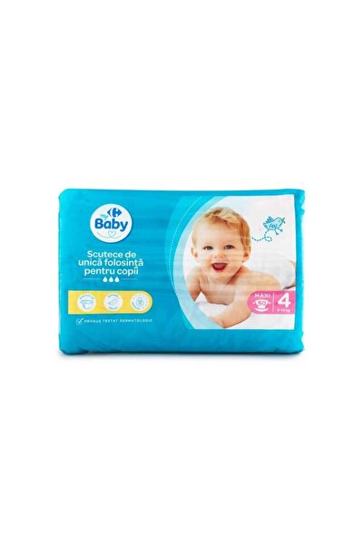 Crf Baby Scutece Bebe Numărul 4 50B Carrefour Baby, 50 bucăți