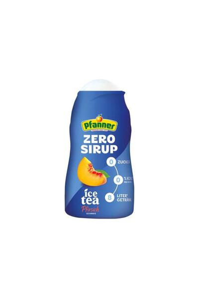Pfanner Sirop Zero Zahar Ice Tea Piersici, Cu Indulcitori 57Ml
