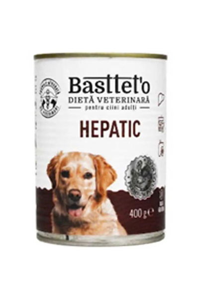 Basttet'o HEPATIC Pate ficat pentru caini, 400g