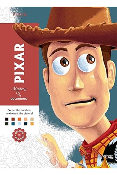 GENERAL Mystery Colouring - Pixar: Reveal iconic Disney characters with colou...
