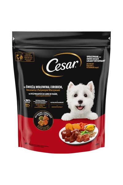 CESAR Hrana Uscata Caini Adult Vita&Pasare&Legume 800G