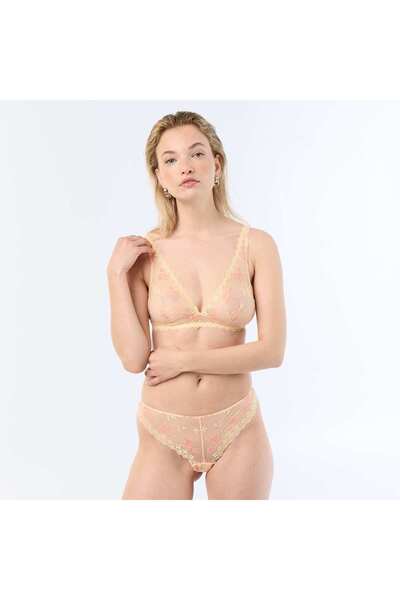KIABI Patterned Lace Tanga Orange